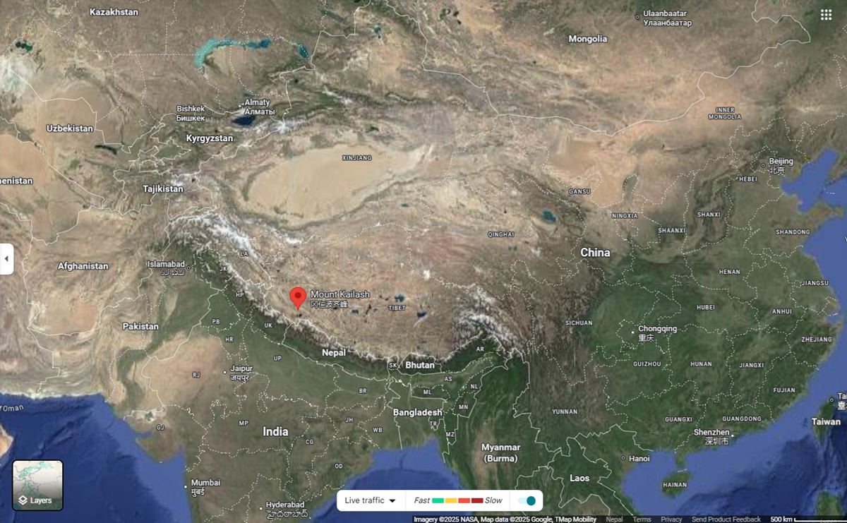 Mount Kailash Location