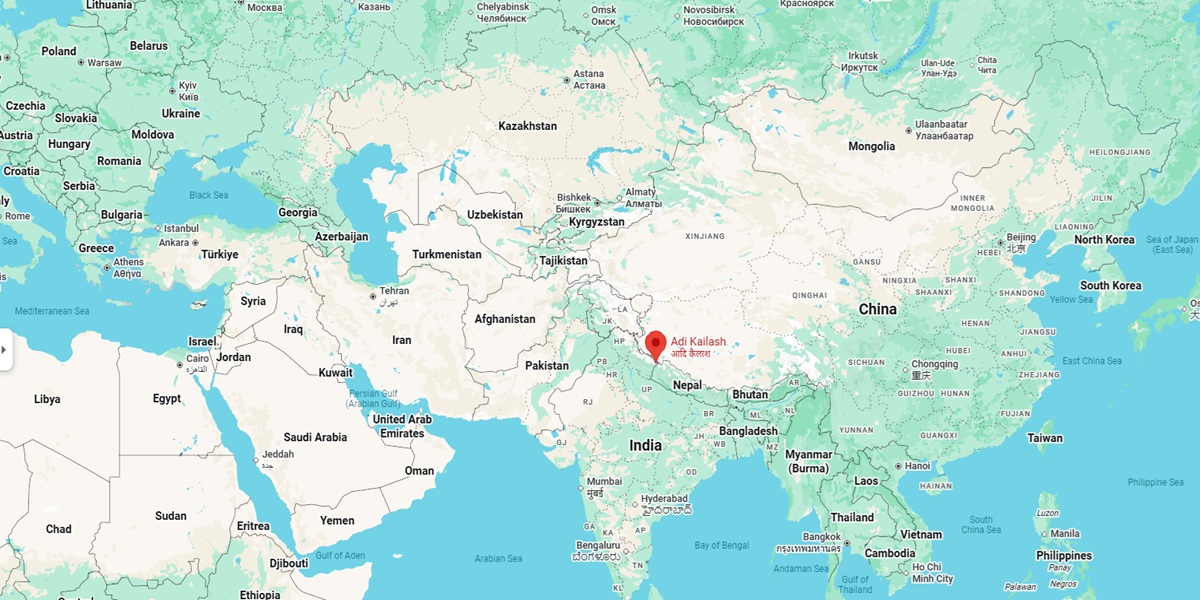 adi Kailash location