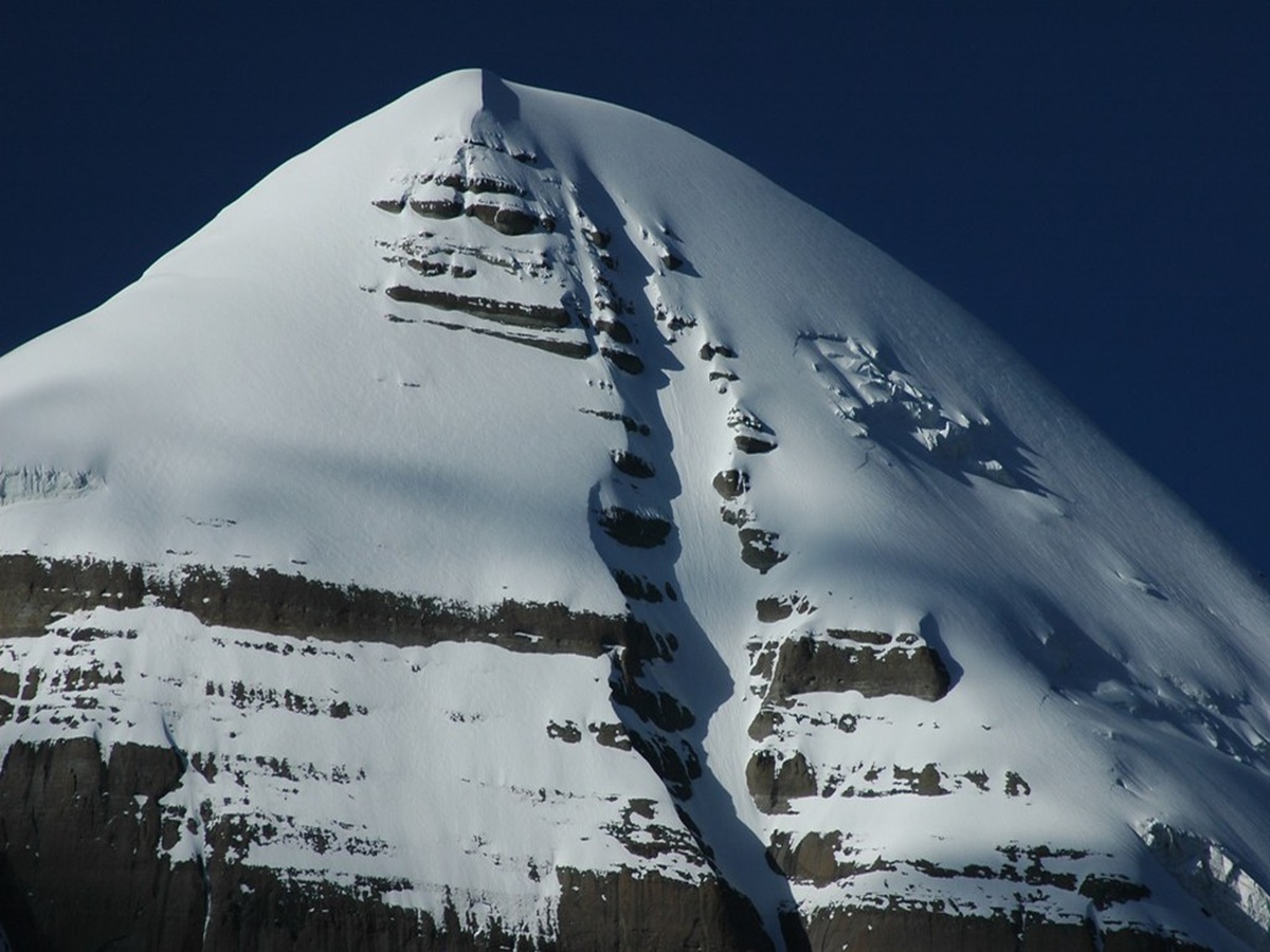 South face of Mount Kailash 6638m in Tibet